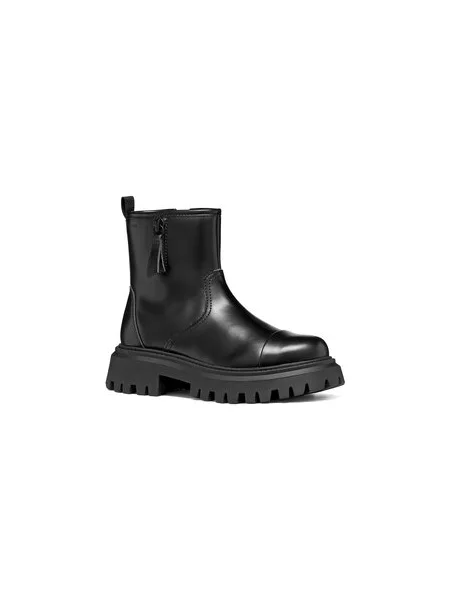 Čizme Geox J Maquinnens Girl M crna