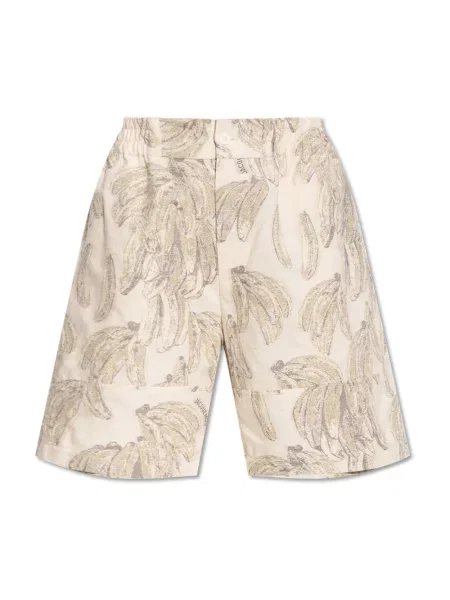 Szorty Jacquemus beżowe