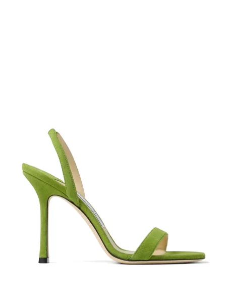 Sandale Jimmy Choo din piele de căprioară verde
