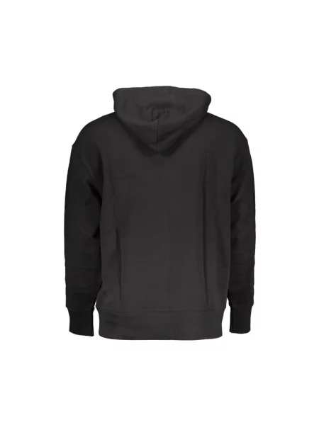 Bluza z kapturem Tommy Hilfiger z kapturem czarna
