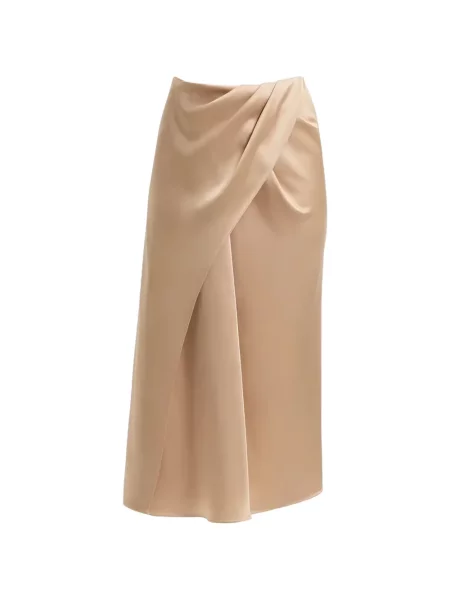 Fustă midi Elie Saab drapată plic