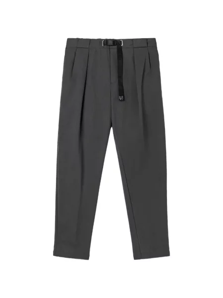 Cu centură pantaloni White Sand alb