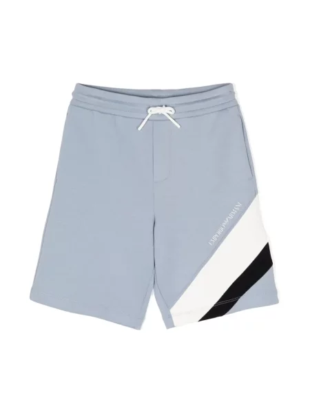 Szorty dziecięce Emporio Armani niebieskie