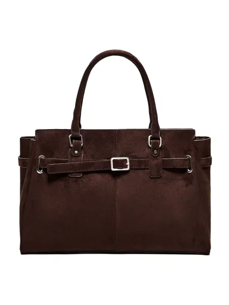 Bershka Ročna torbica rjava