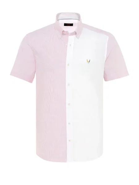 By Diess Collection Košile pink bílá