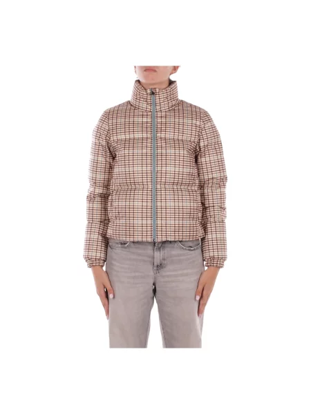 Kurtka puchowa Woolrich brązowa