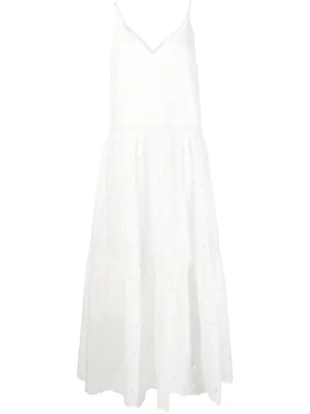 Rochie Ivy & Oak cu decolteu în V de costum alb