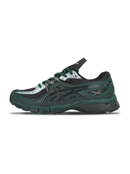Sneakersy Asics skórzane zielone