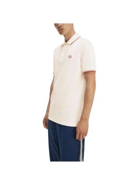 Polo Fred Perry alb