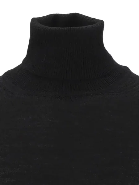 Pulover Emporio Armani de lână negru