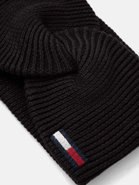 Naramnica kapa s šiltom Tommy Hilfiger črna