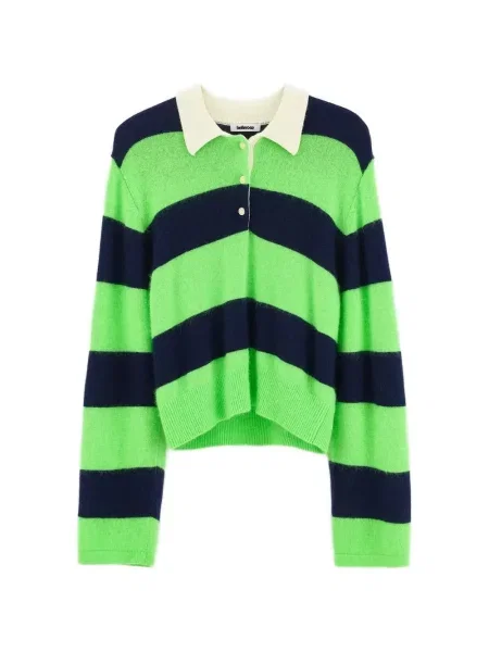 Gulerat tricou polo Bellerose verde