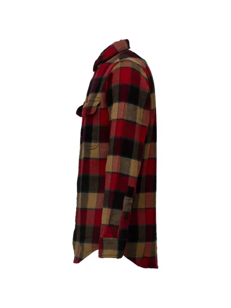 Kockás flanel ing Filson piros