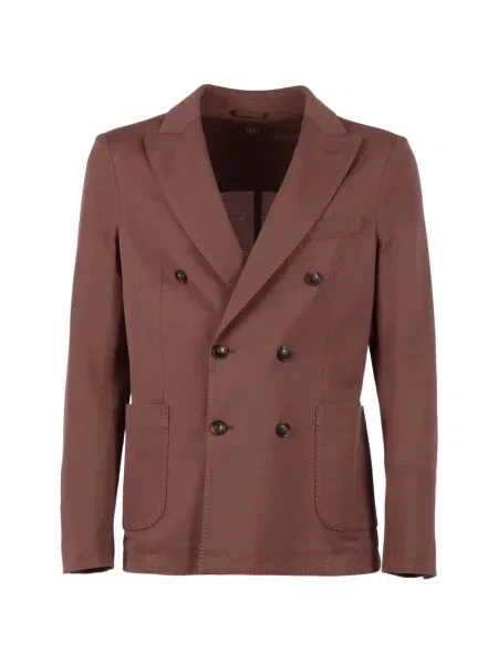 Geacă Circolo 1901 cu două rânduri de nasturi maro