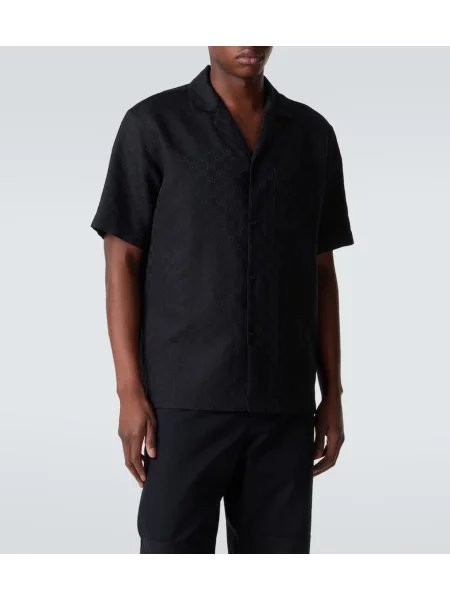 Cămașă Gucci de in negru