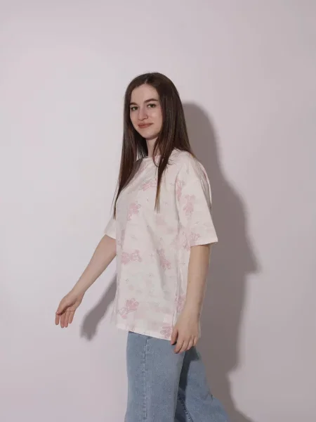 Футболка Lumo розовая