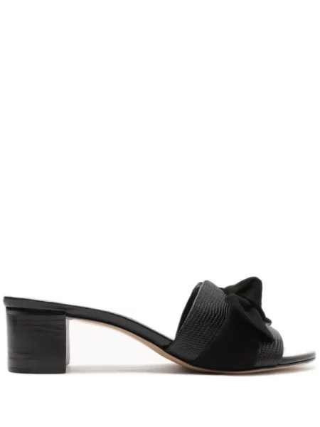 Papuci tip mules Alexandre Birman negru