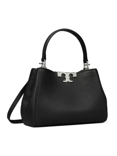 Torebka Tory Burch skórzana retro czarna