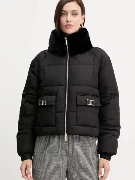 Fracomina geacă de iarna negru