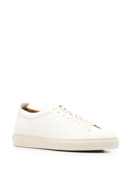 Sneakerși Henderson Baracco din piele alb