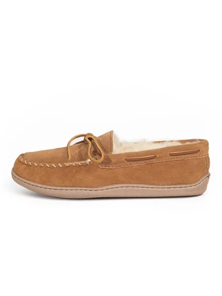 Minnetonka Mocasini deschis maro