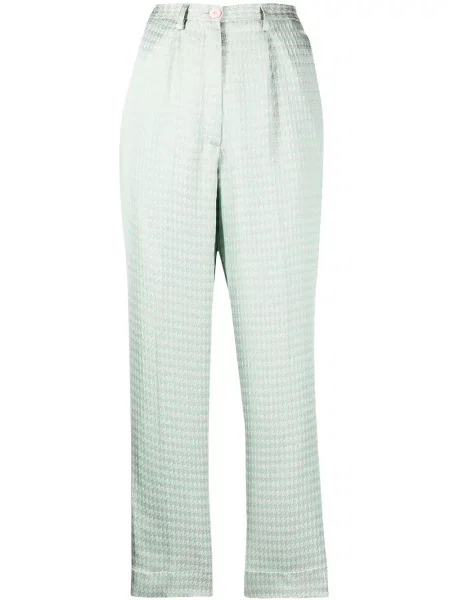 Cropp pantaloni Forte_forte cu imagine verde