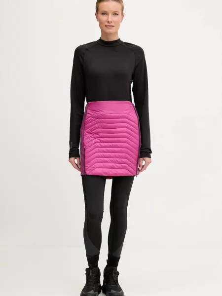 Спортивна спідниця Dynafit Speed Insulation mini олівець бордовий