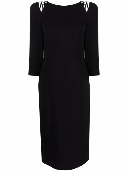 Rochie Alberta Ferretti cu bretele negru