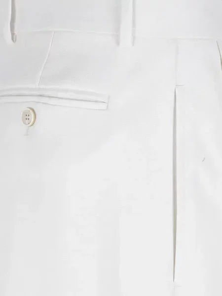 Pantaloni Givenchy de lână alb