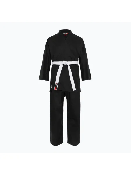 Каратеки с Bytomic Red Label Олекотена карате униформа черна