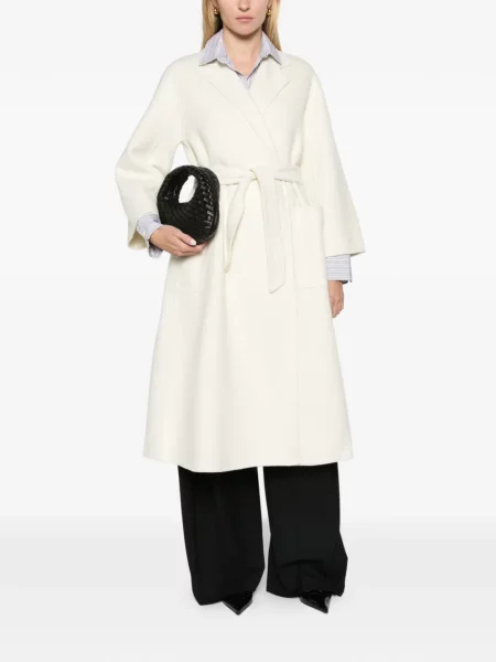 Palton Max Mara alb