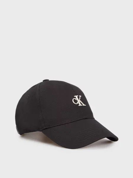 Вишита кепка Calvin Klein Jeans чорна
