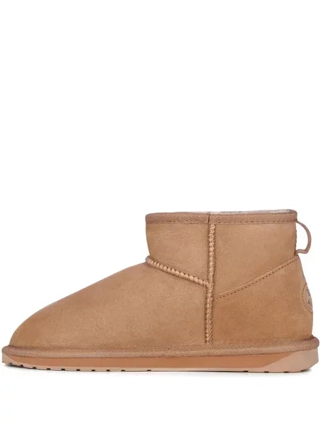 Chiloți Emu Australia slip-on din piele de oaie maro