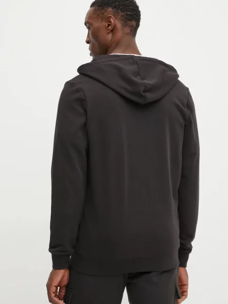 PUMA Hanorac Essentials No. 1 / alb negru