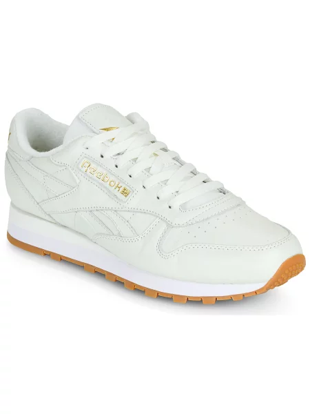 Pantofi Reebok Classic din piele clasici alb