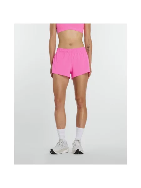 Spodenki krótkie New Balance RC Seamless Short 3 Inch M różowe