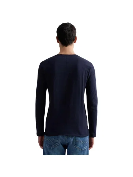 Tricou Replay din jerseu albastru
