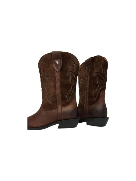 REPLAY Cizme și botine cowboy maro