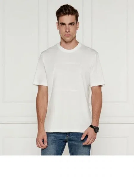 Armani Exchange Tricou alb