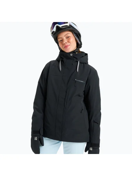 Geacă de snowboard pentru femei ROXY Brylee true black negru