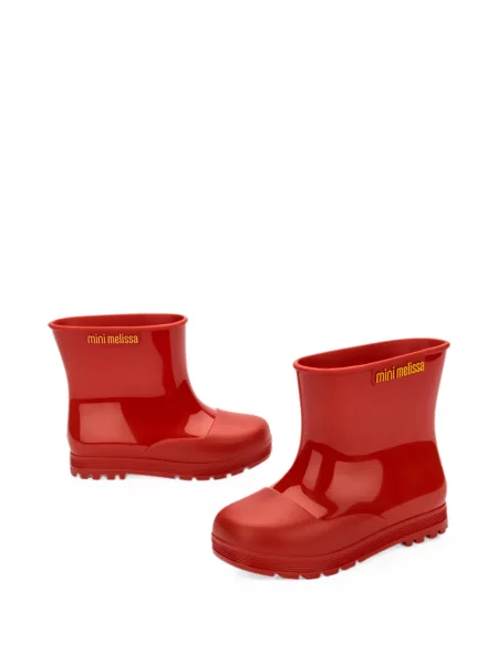 Botki dziecięce Mini Melissa czerwone