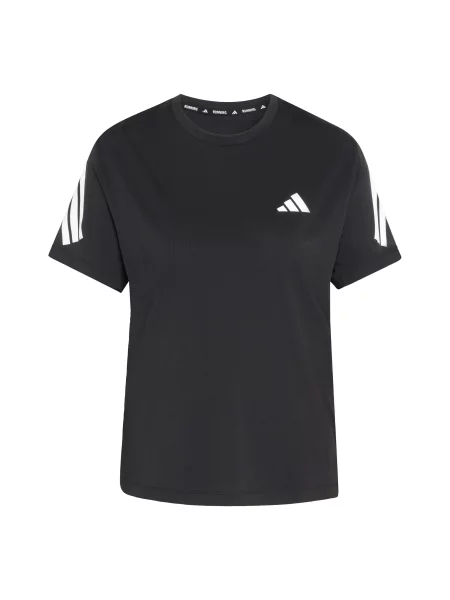 ADIDAS PERFORMANCE Funkčné tričko / biela čierna