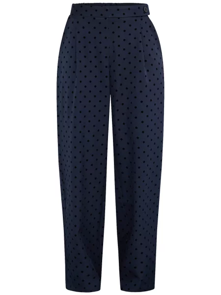 SISTERS POINT Pantaloni cutați VIKSA bleumarin negru