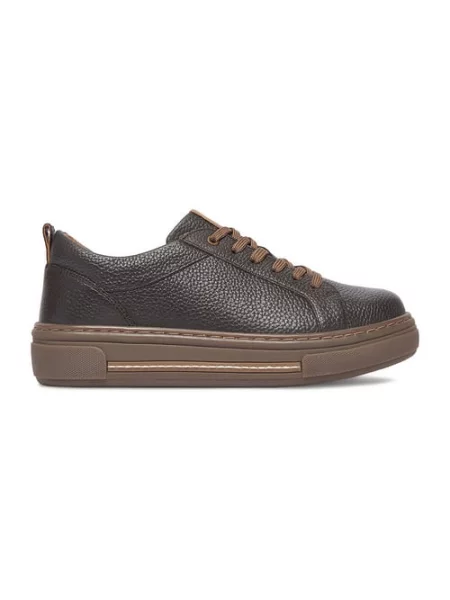 Sneakersy brązowe