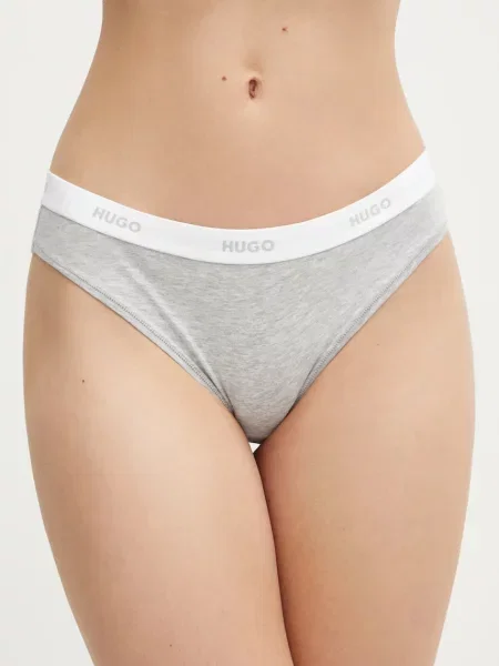 HUGO kalhotky ID BRIEF šedé