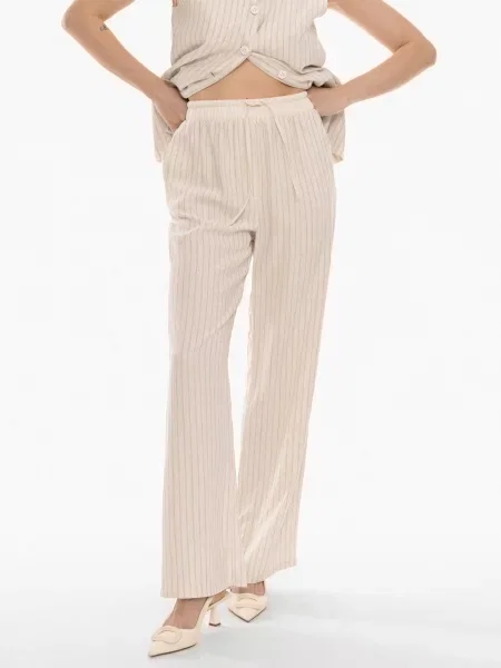 Pantaloni Dial Me / gri bej
