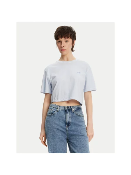 Majica Tommy Jeans modra