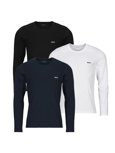 Tricou cu mânecă lungă Boss clasic negru