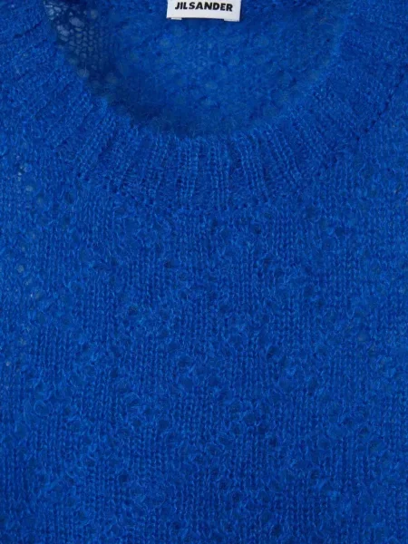 Decupat pulover Jil Sander albastru