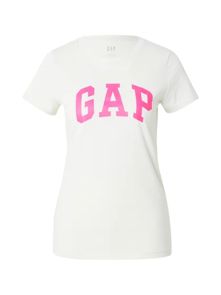 GAP Majica CLSC roza / volneno bela